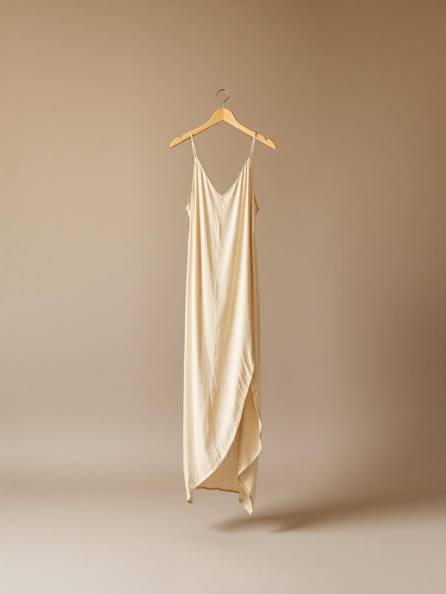 Silk slip dress